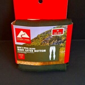 Wool blend thermal bottoms